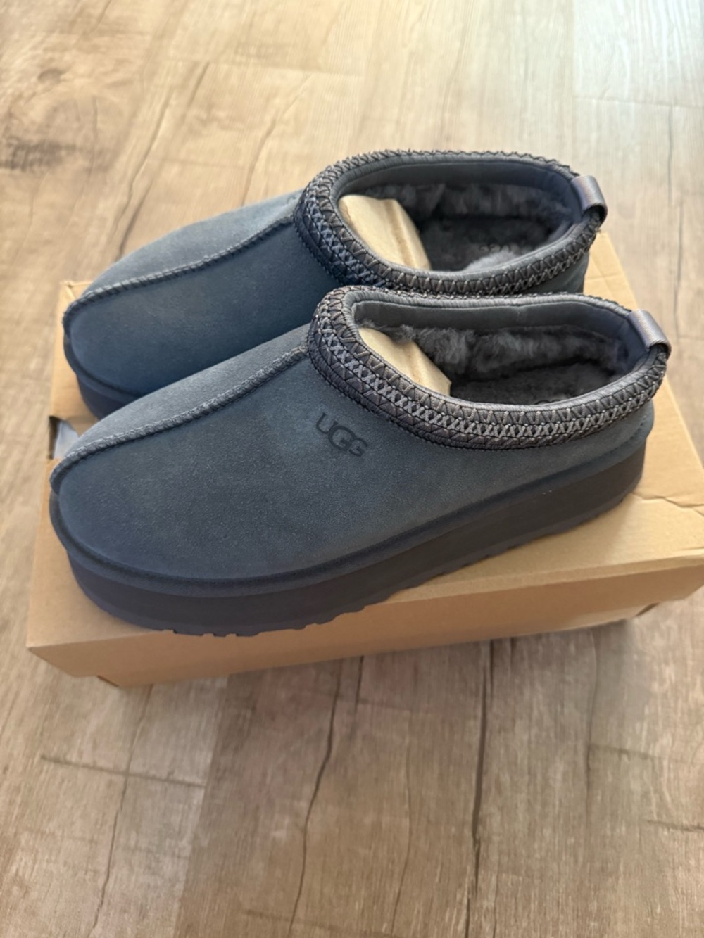 UGG TAZZ II SLIPPER GRAY OBSIDIAN